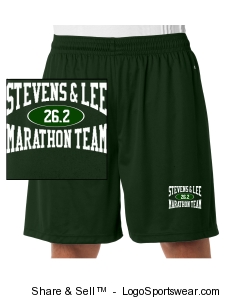 Dark Green Marathon Shorts Design Zoom